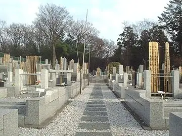 東光寺　墓地の様子