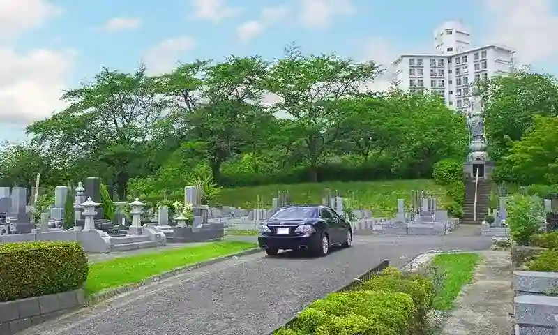 車で来園も可能です