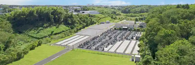 墓地全景