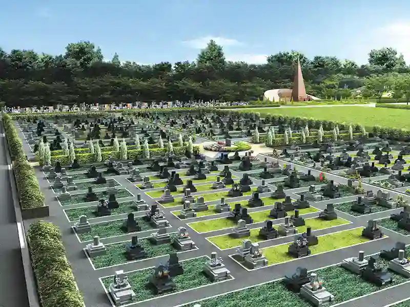 成田メモリアルパーク全景
