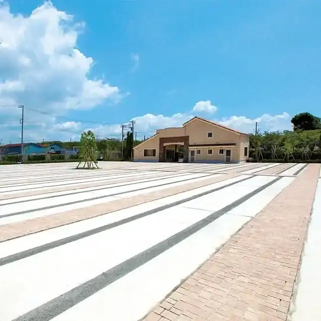 お墓を建てる前の様子