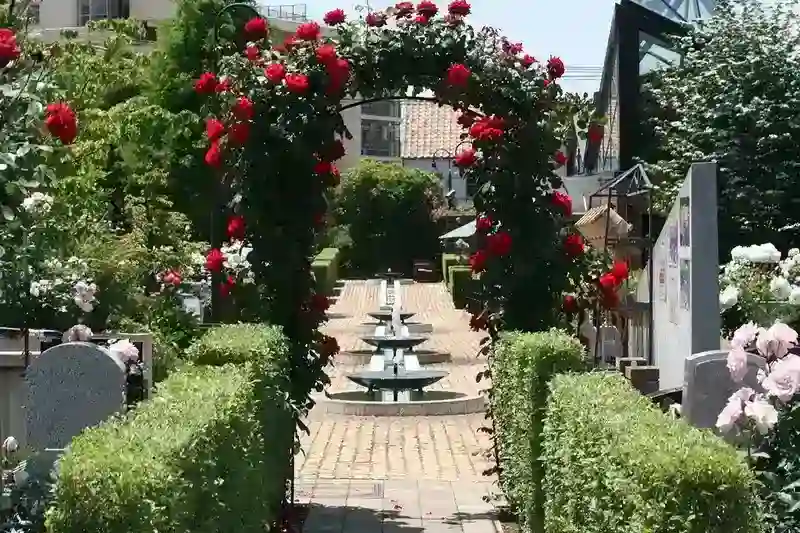 バラのアーチ