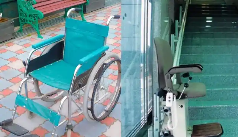 貸出用車椅子&管理棟内リフト