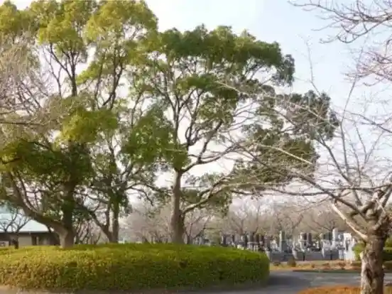 園内を彩る植栽