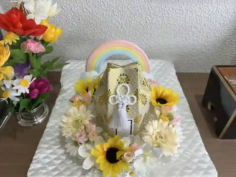骨壺装飾