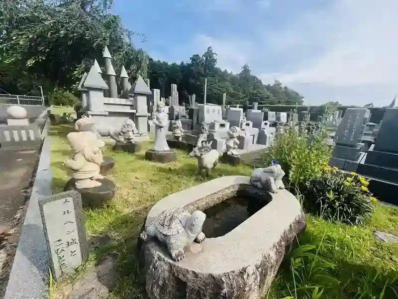 メルヘン城と小人たち