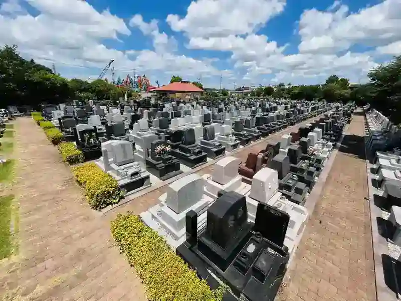 霊園全体