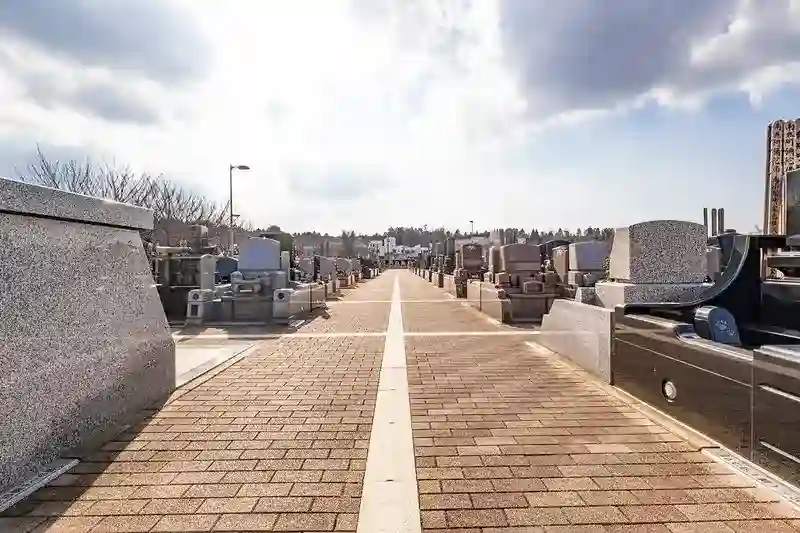 広々とした参道