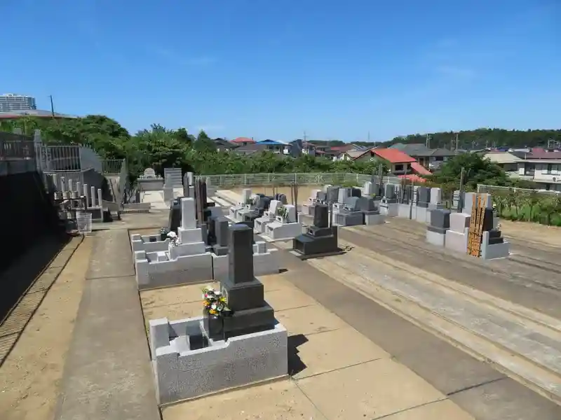 墓地全景②