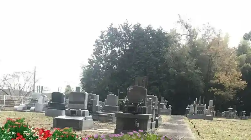 霊園風景