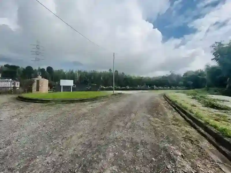 墓地入口