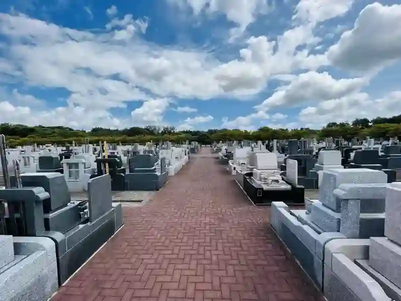 霊園全体