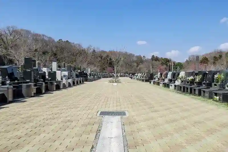 広々とした参道②