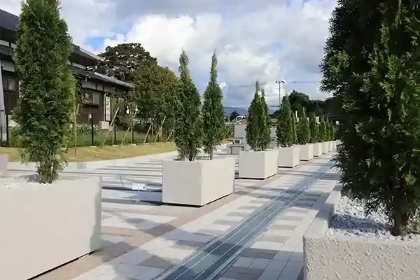 園内はバリアフリー設計