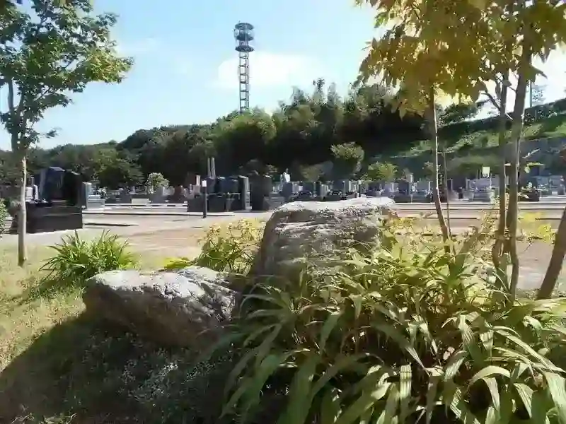 木漏れ日が美しい墓地