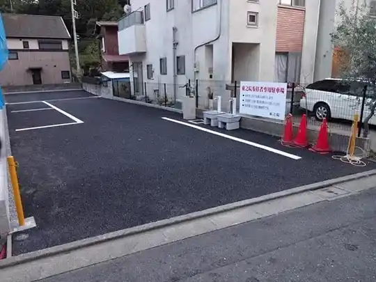 第一駐車場10台以上停めることができます