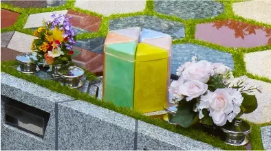 専用骨壺「六華」