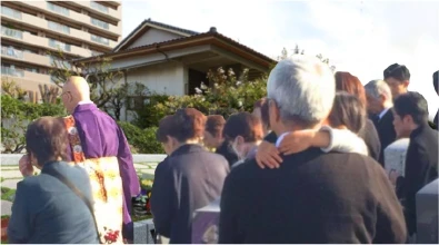 合同供養法要の様子