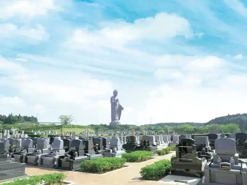 牛久浄苑 墓地の様子