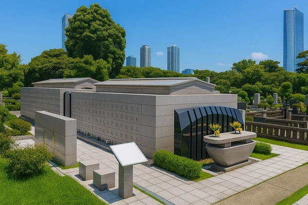 都立雑司ヶ谷霊園の風景