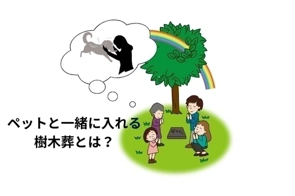 記事 ペットと一緒に入れる樹木葬とは？メリットやデメリット、種類や費用など徹底解説！のトップ画像