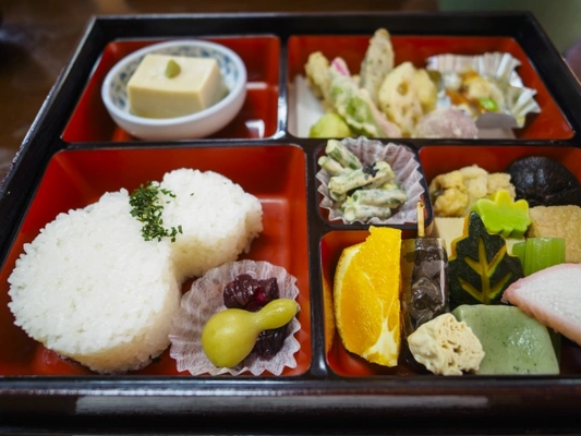 精進料理の弁当