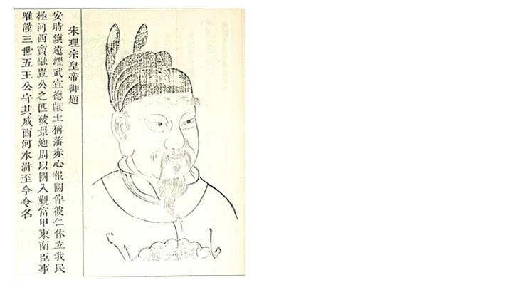 呉越王・銭弘俶の肖像画