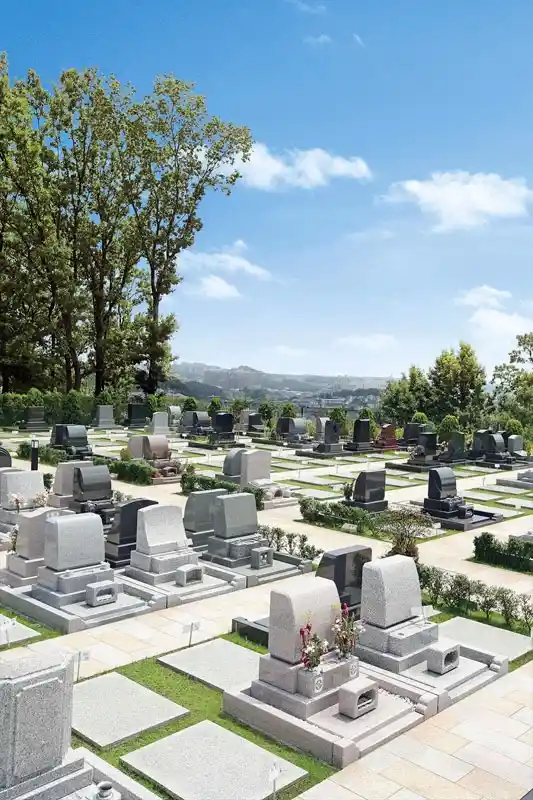 新ゆり天望の丘墓苑 川崎の街を広く望める素晴らしい眺望