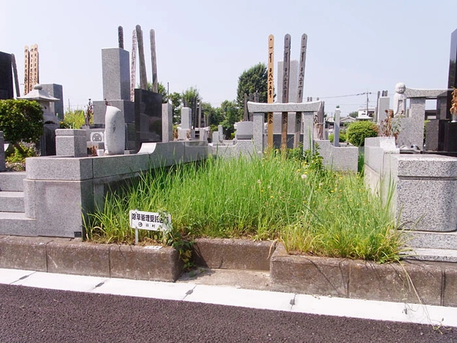 羽村市営 富士見霊園 富士見霊園 園内の雰囲気