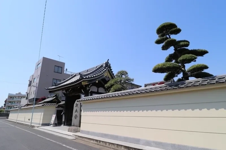 良観寺  樹木葬 『やすらぎ祈りのその』 入口