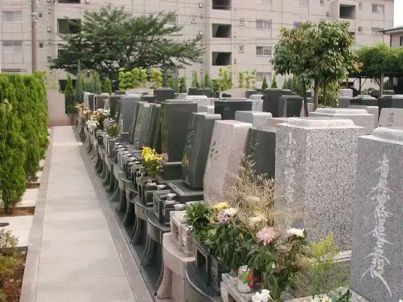 グリーンパーク葛飾 綺麗に整備された墓地