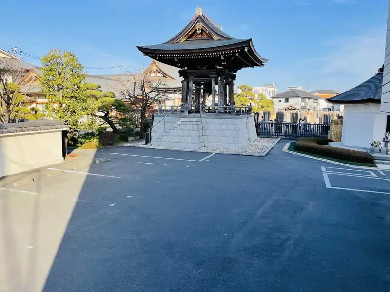 感應寺 駐車場の写真