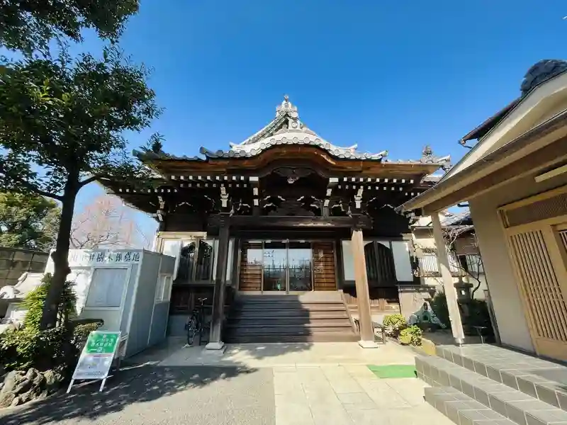 歴史ある日蓮宗寺院