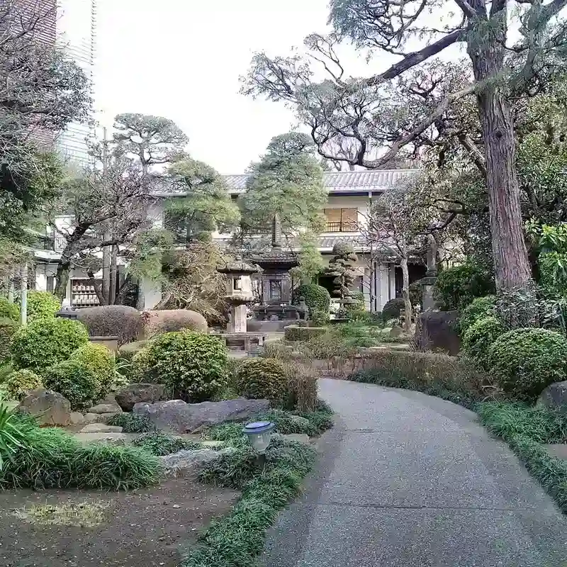 常林寺 参道