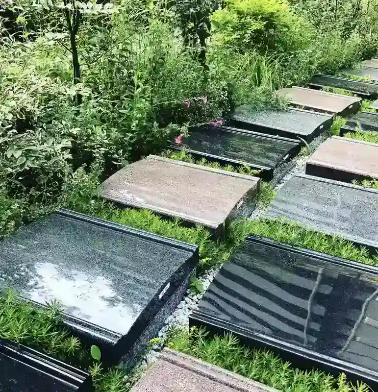 区画のプレート