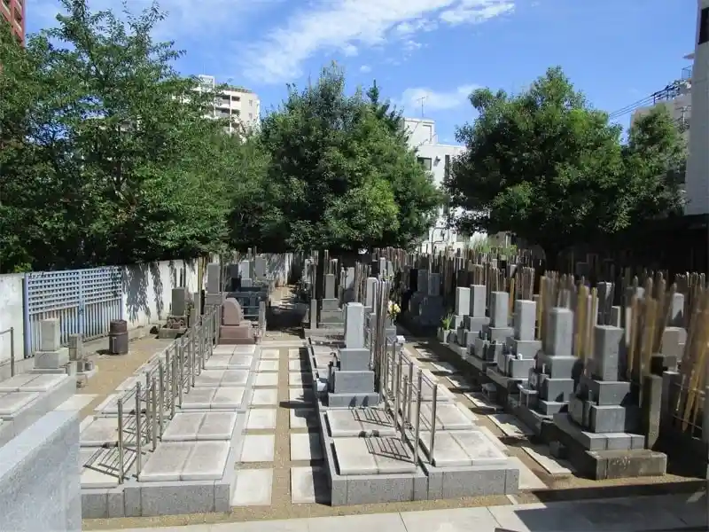 妙経寺 墓域
