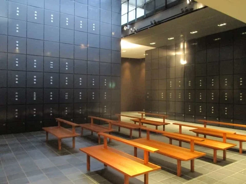 渋谷山 東福寺 納骨堂のロビー