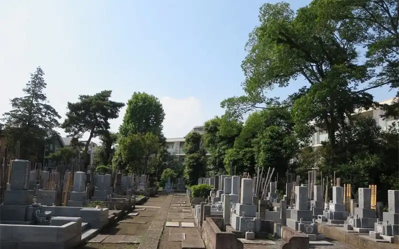 玄照寺 墓地寸景