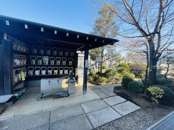 妙善寺 水汲み場の写真