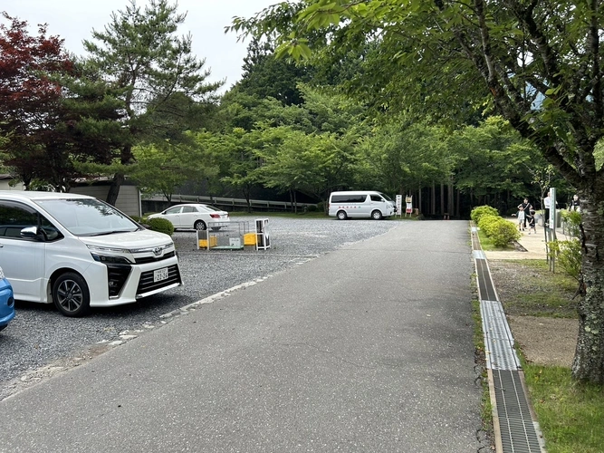 奥多摩霊園 駐車場の写真