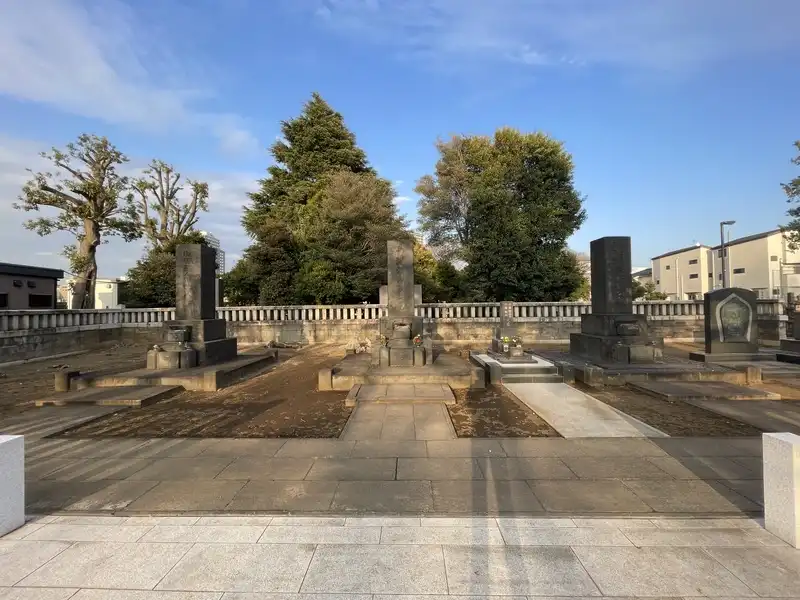都立 谷中霊園 渋沢栄一のお墓