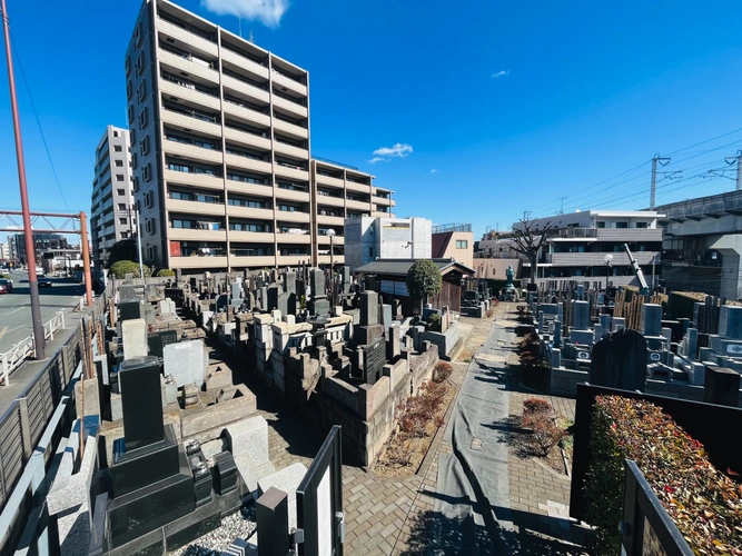 海岳山 長遠寺 〔旧薬師堂墓地〕 墓域
