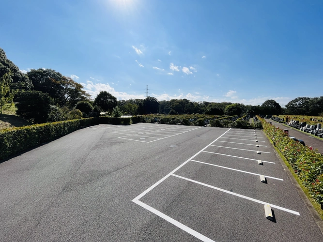 グリーンパーク新町田霊園 駐車場の写真