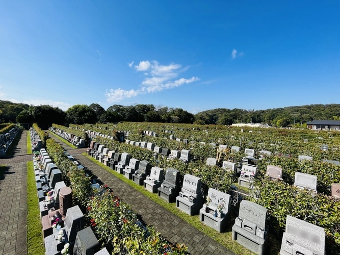 グリーンパーク新町田霊園 墓地全景