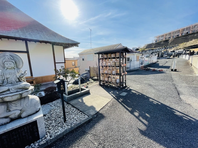 安全寺 水汲み場の写真