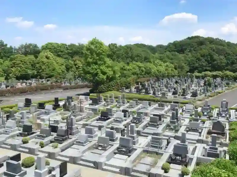 日本屈指の大規模公園墓地
