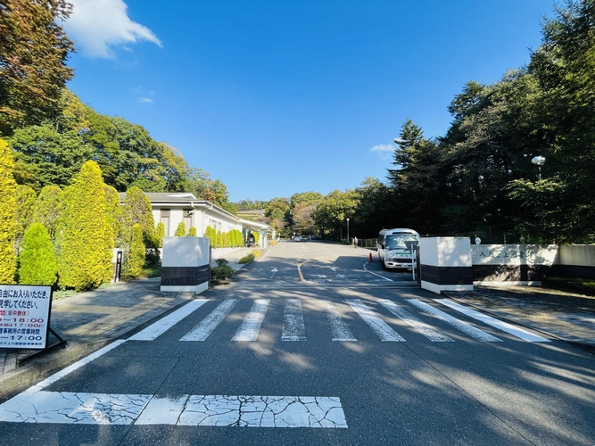 上川霊園 上川霊園入口