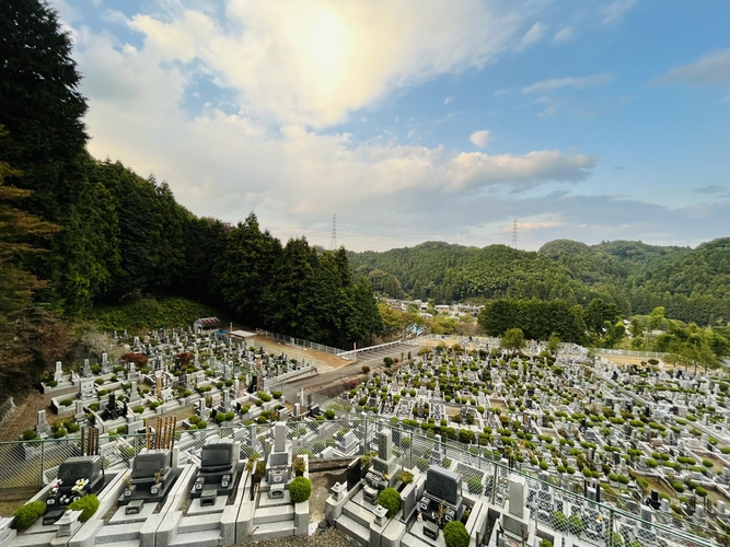 福寿霊園 墓地全景