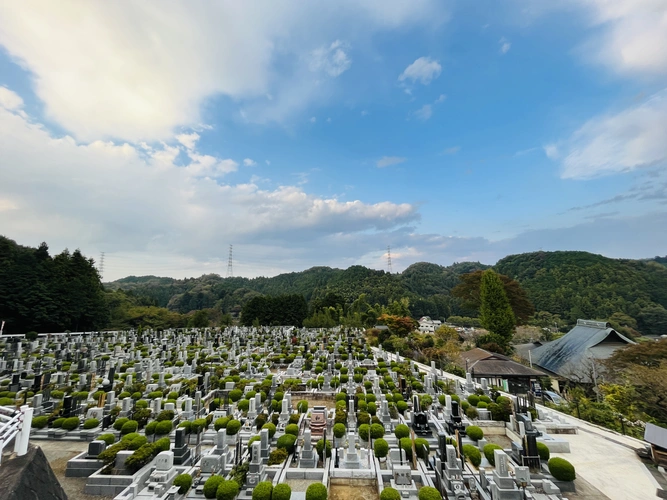 福寿霊園 墓地全景