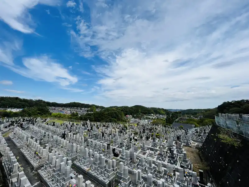 八王子聖地霊園 墓地全景